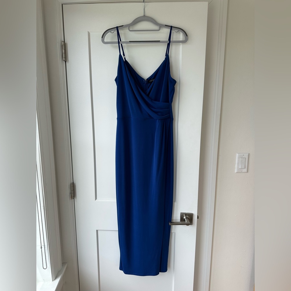 1. State Royal Blue Midi Dress
